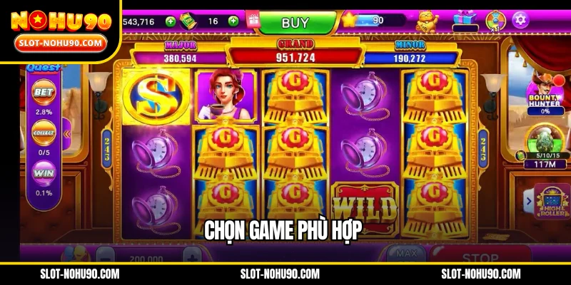 Chọn trò chơi hợp